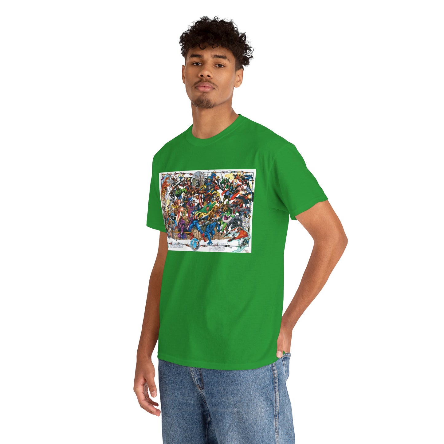 Avengers T-Shirt - George Perez Art - Poster Art of Basically Every Avenger - Marvel Comics