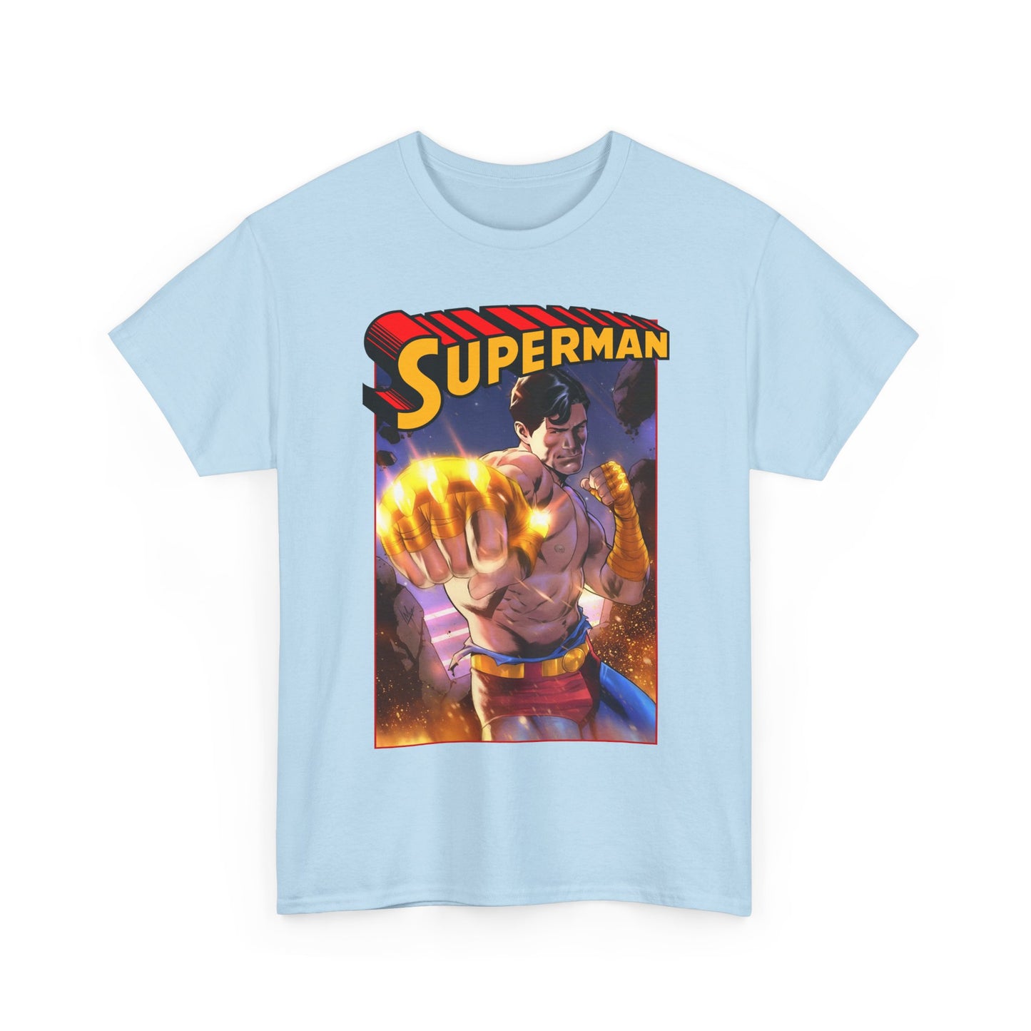 Superman T-Shirt - Lucas Meyer Art - DC K.O. Cover Art - Man of Steel - DC Comics