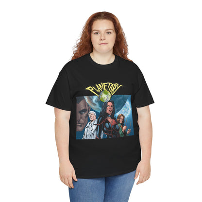 Planetary T-Shirt - Phil Jimenez Art - The Drummer, Jakita Wagner & Elijah Snow - DC Comics/Wildstorm - Ellis Story