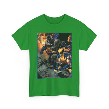 Batman & Wolverine T-Shirt - Jim Lee Art - DC Comics, Marvel Comics