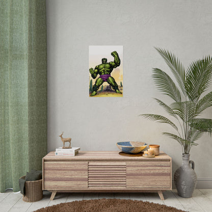 Incredible Hulk Rolled Poster - John Byrne Art - Marvel Comics - Multiple Sizes Up to 24"x36"