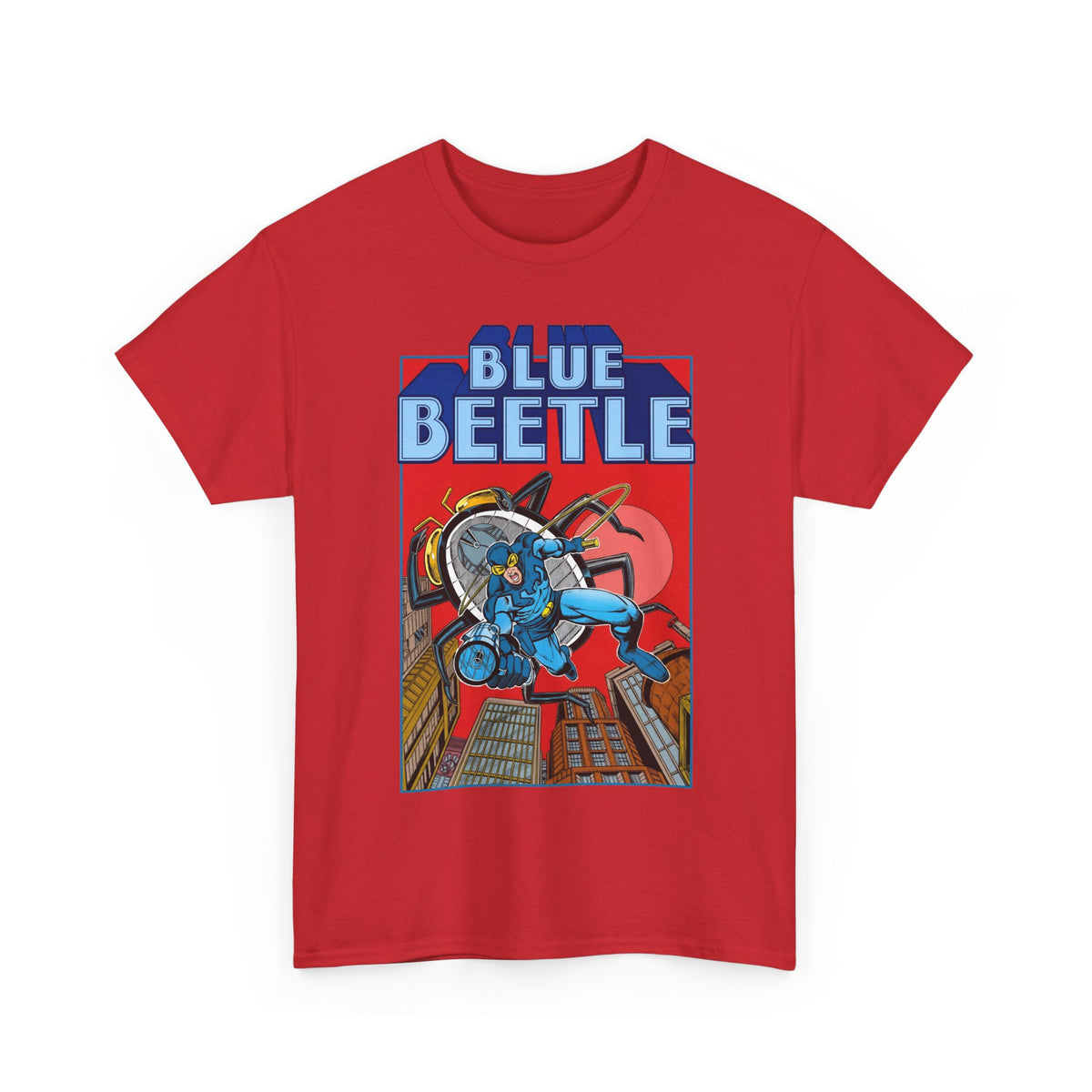 Blue Beetle T-Shirt - Paris Cullins Art - Ted Kord - DC Comics