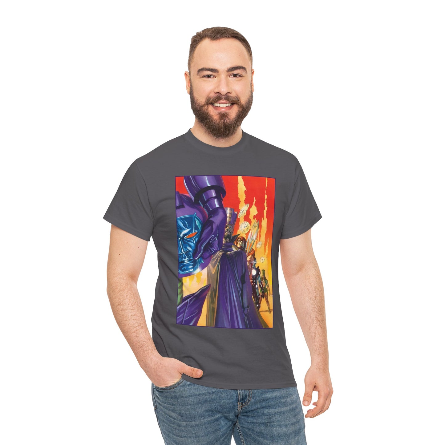 Kang the Conqueror T-Shirt - Nathaniel Richards, Rama-Tut, Immortus, Scarlet Centurion, Iron Lad - Avengers Villain - Marvel Comics