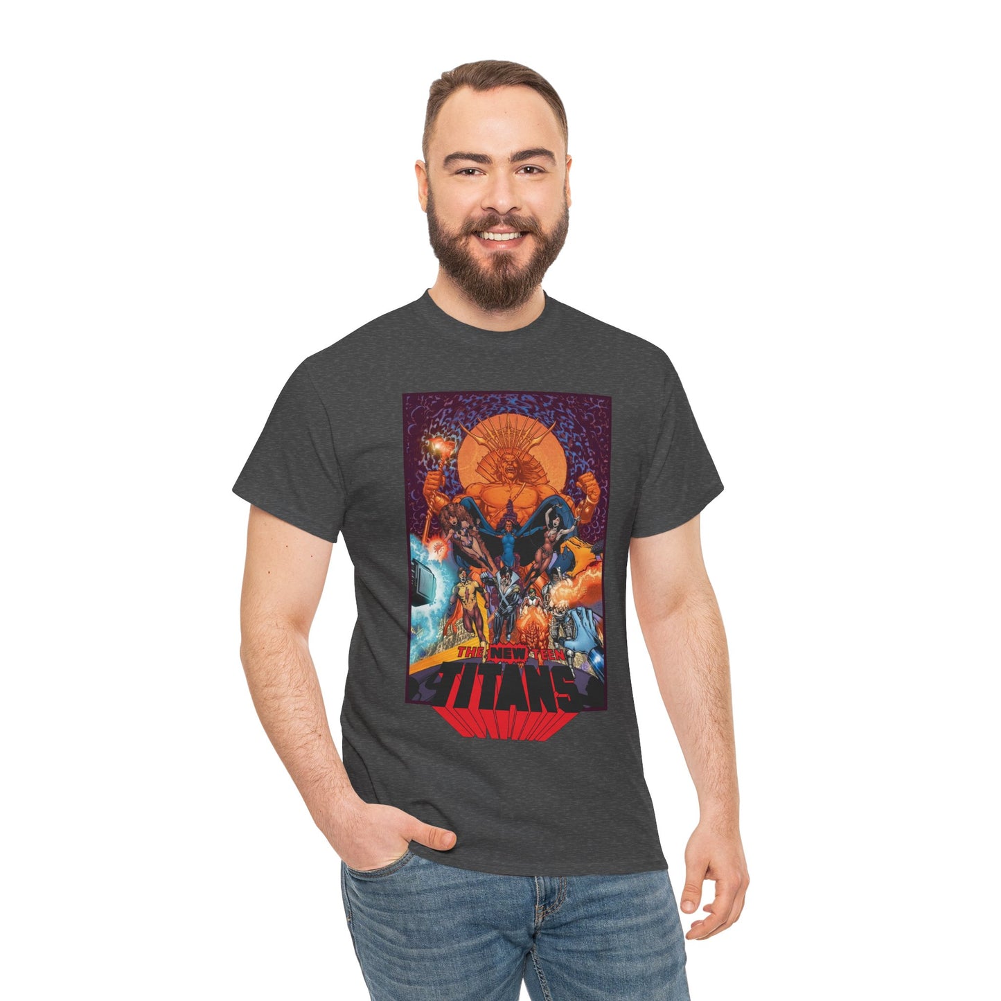 New Teen Titans T-Shirt - George Perez Art - Trigon's Titans - Raven - DC Comics