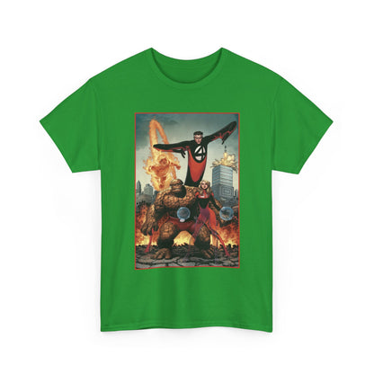 Fantastic Four T-Shirt - Arthur Adams Art - Marvel Comics