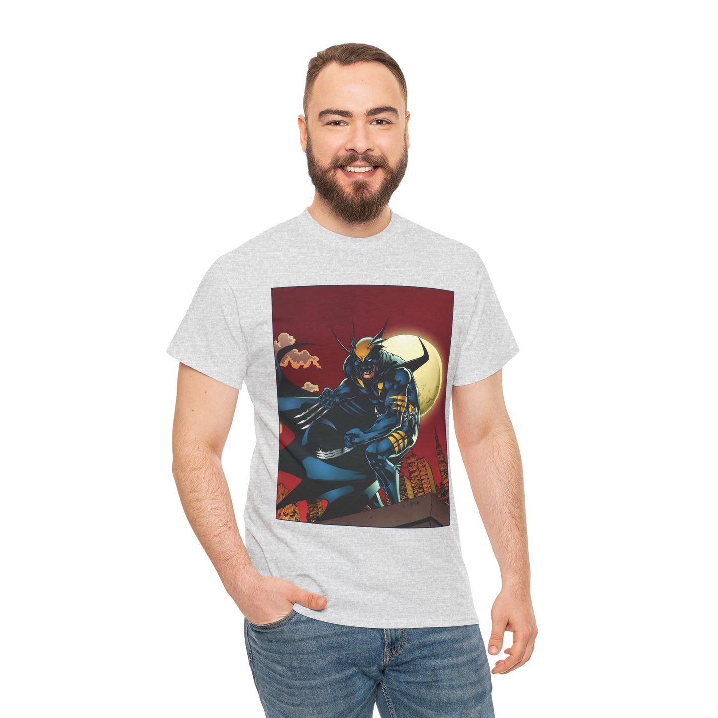 Dark Claw T-Shirt - Gary Frank Art - Amalgam Universe - Batman & Wolverine - DC Comics, Marvel Comics