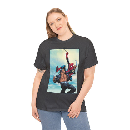 Wolverine Vs Spider-Man T-Shirt - Frank Quitely Art - Marvel Comics