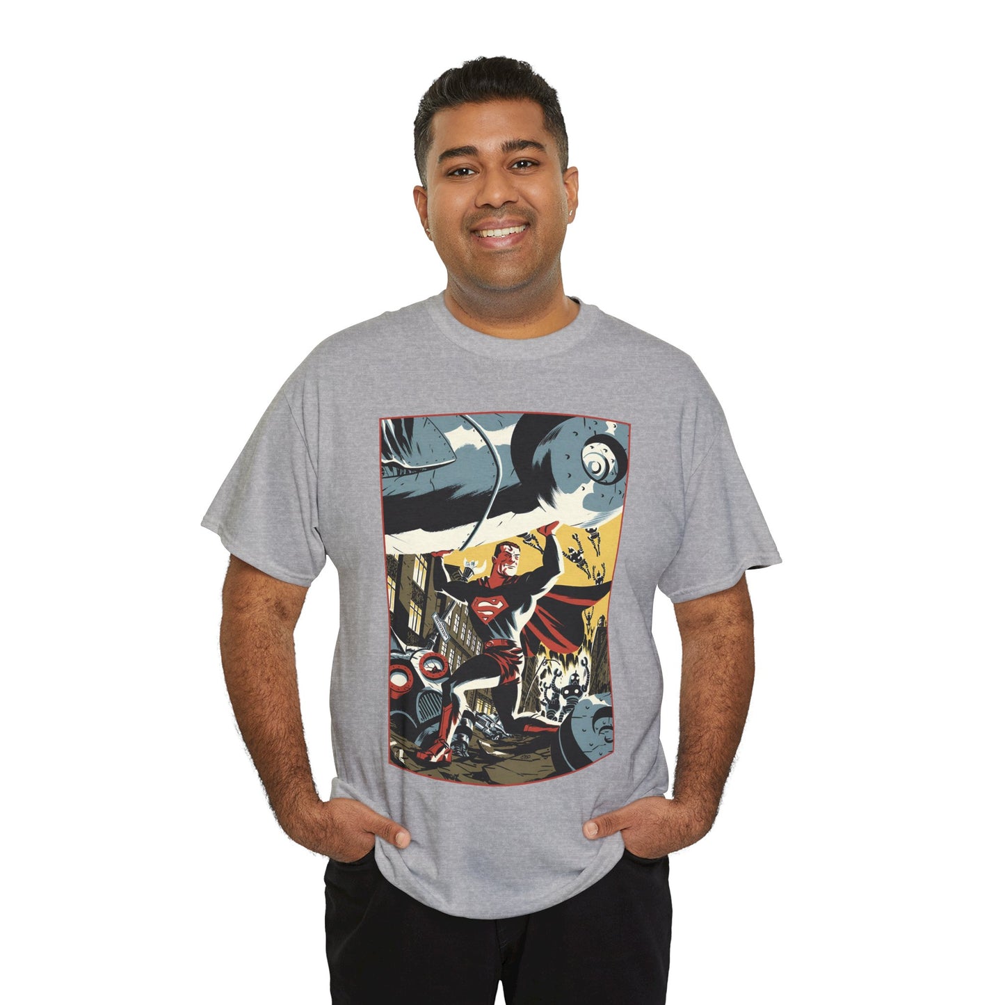 Superman Unchained T-Shirt - Michael Cho Art - DC Comics