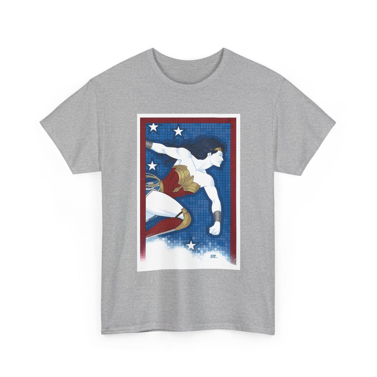 Wonder Woman T-Shirt - Julian Totino Tedesco Art - #4 Variant Cover Mosaic - DC Comics
