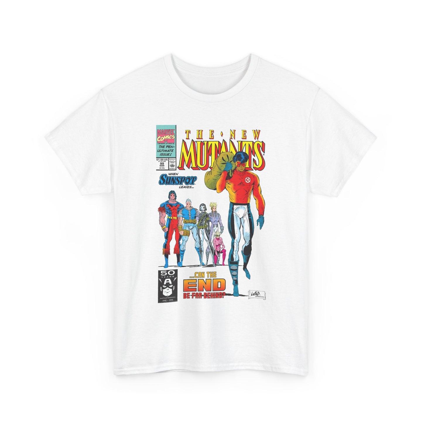 New Mutants #99 T-Shirt - Marvel Comics