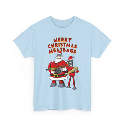 Robot Santa Claus & Bender Futurama Christmas T-Shirt