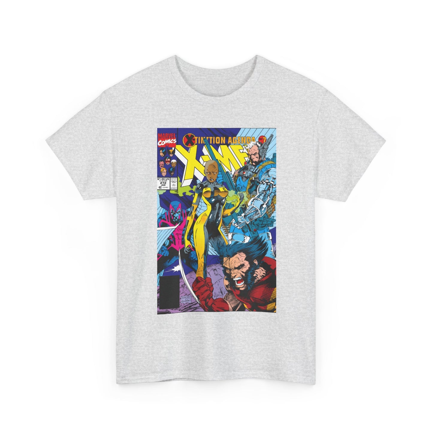 Uncanny X-Men #272 T-Shirt - Jim Lee Art - Marvel Comics