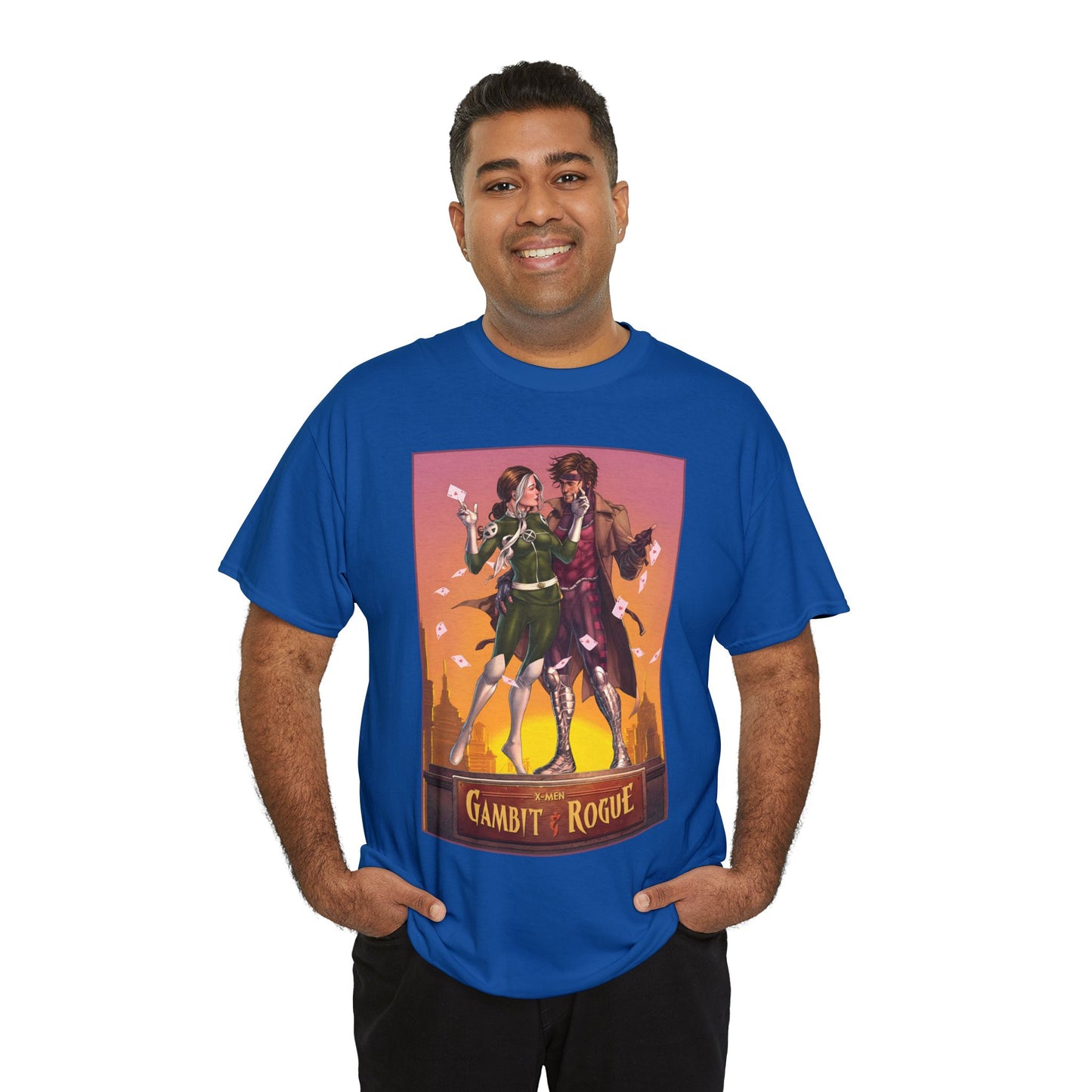 Gambit & Rogue T-Shirt - Mike Choi Art - Popular X-Men Members - Marvel Comics
