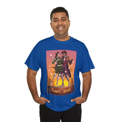 Gambit & Rogue T-Shirt - Mike Choi Art - Popular X-Men Members - Marvel Comics