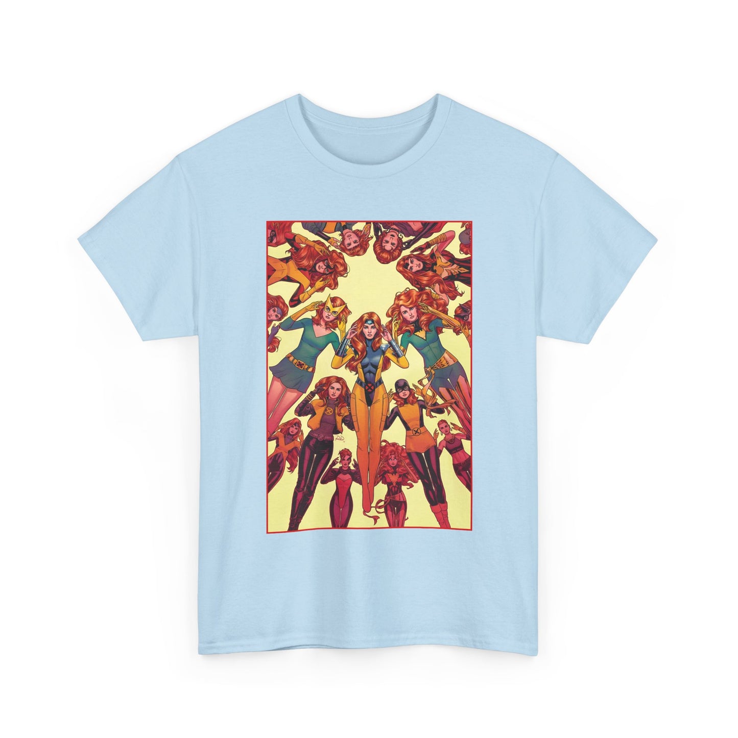 Jean Grey T-Shirt - Russell Dauterman Art - Marvel Girl, Dark Phoenix - X-Men Variant Cover - Marvel Comics