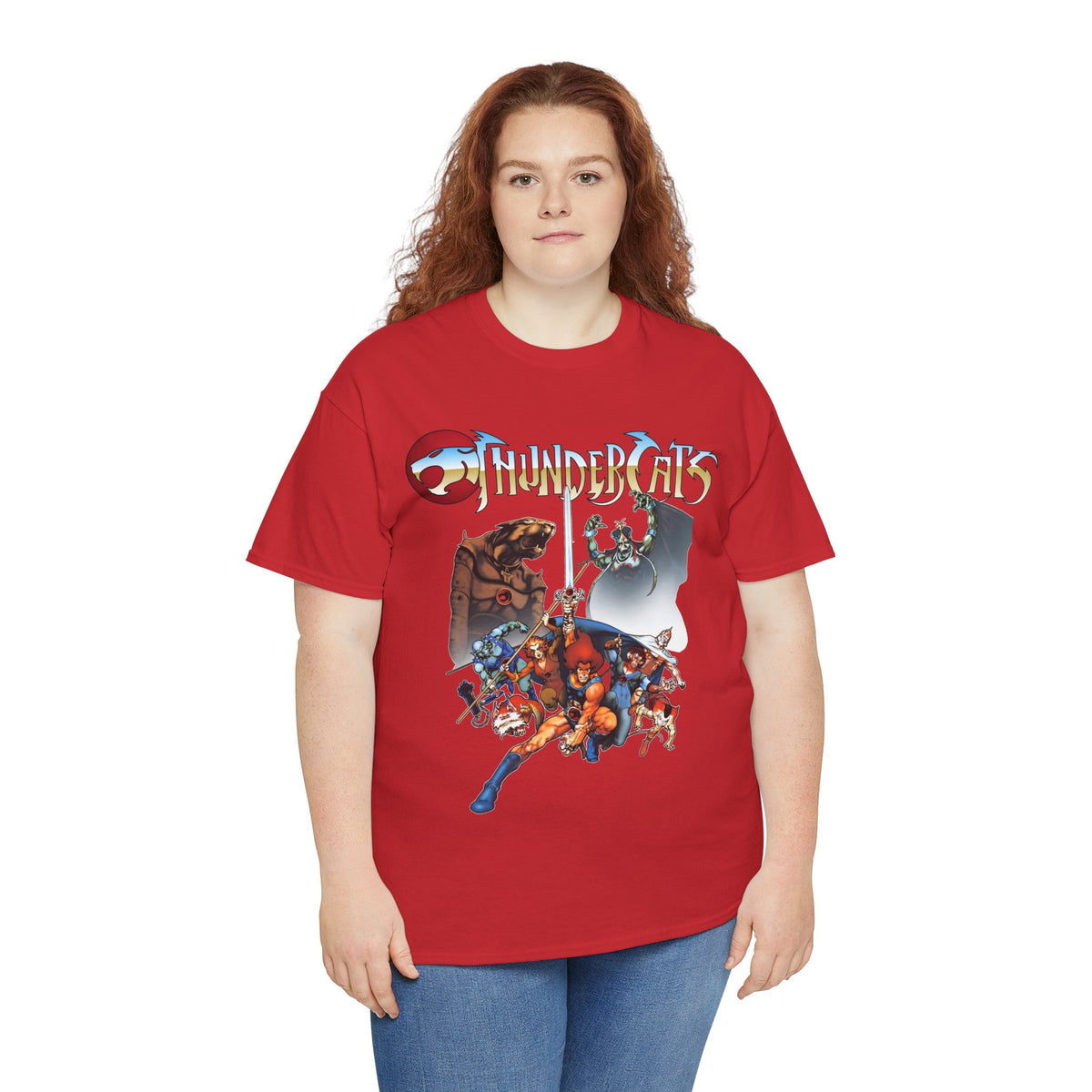 Thundercats T-Shirt - Lion-O, Panthro, Cheetara, Tygra, Snarf, WilyKit and WilyKat, Mumm-Ra