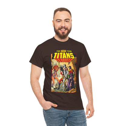 New Teen Titans T-Shirt - George Perez Art - #16 Cover - Wonder Girl, Robin, Starfire - DC Comics