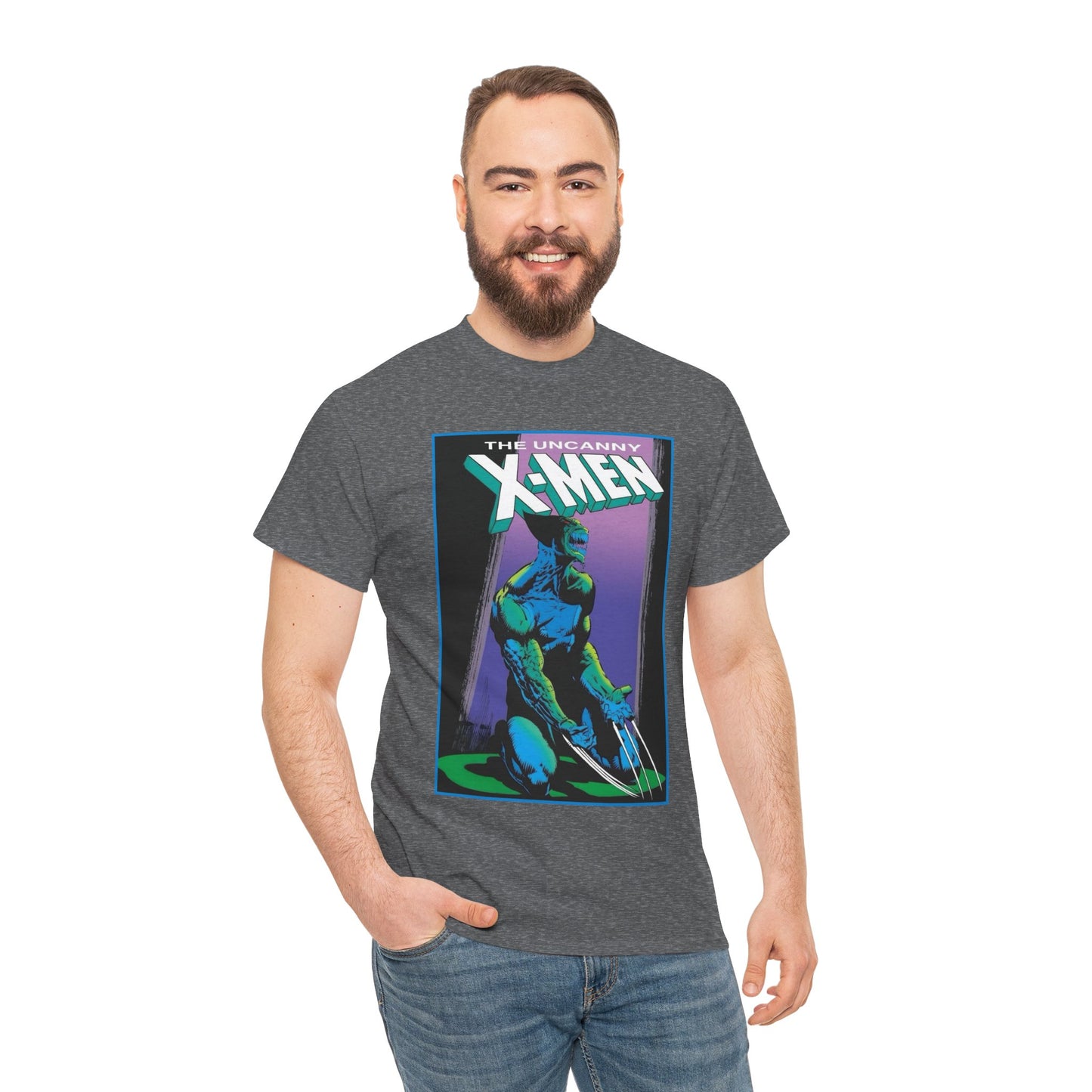 Uncanny X-Men T-Shirt - Marc Silvestri Art - Wolverine/Brood - Marvel Comics