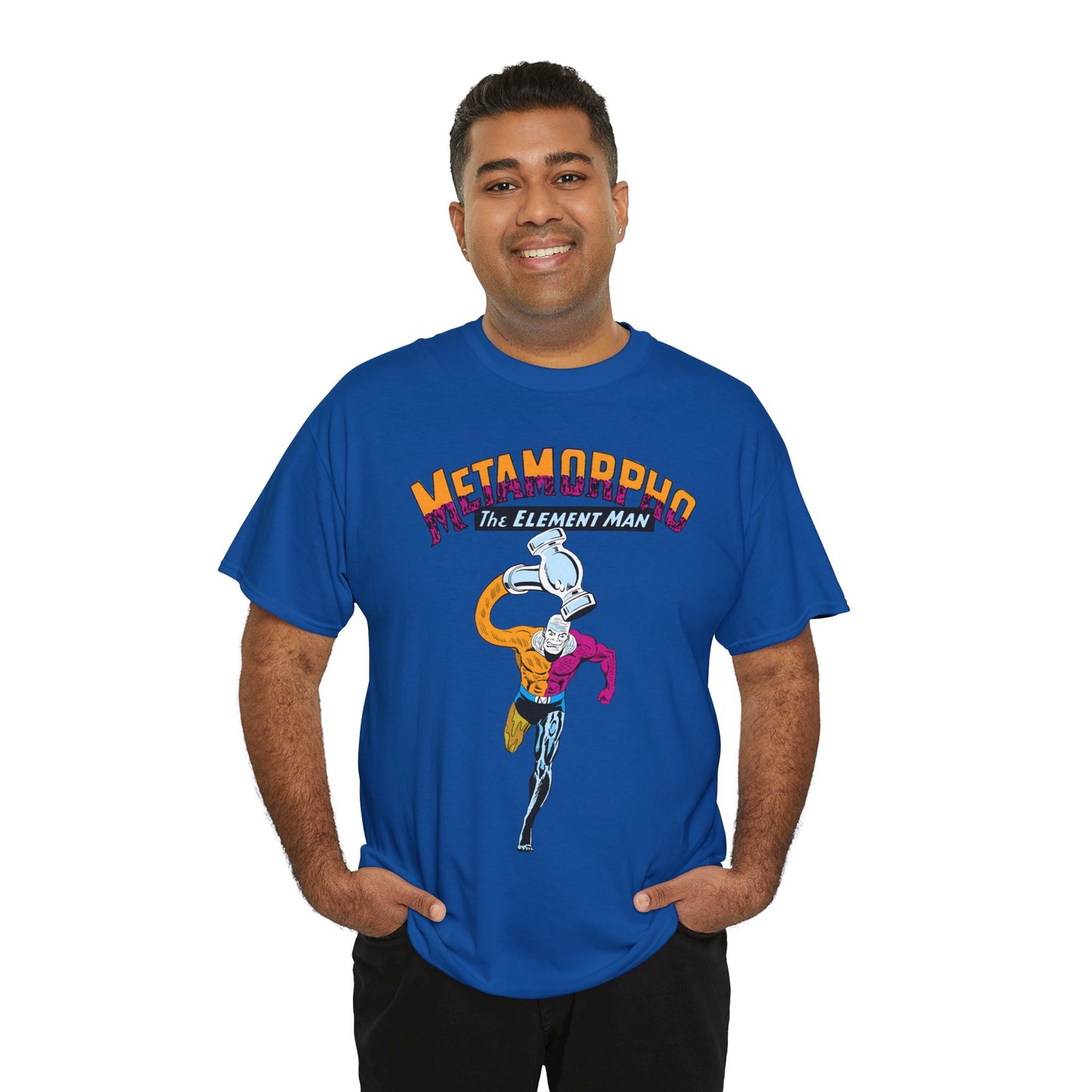 Metamorpho T-Shirt - Jim Aparo Art - DC Comics - Outsiders Team Member - New Superman Movie