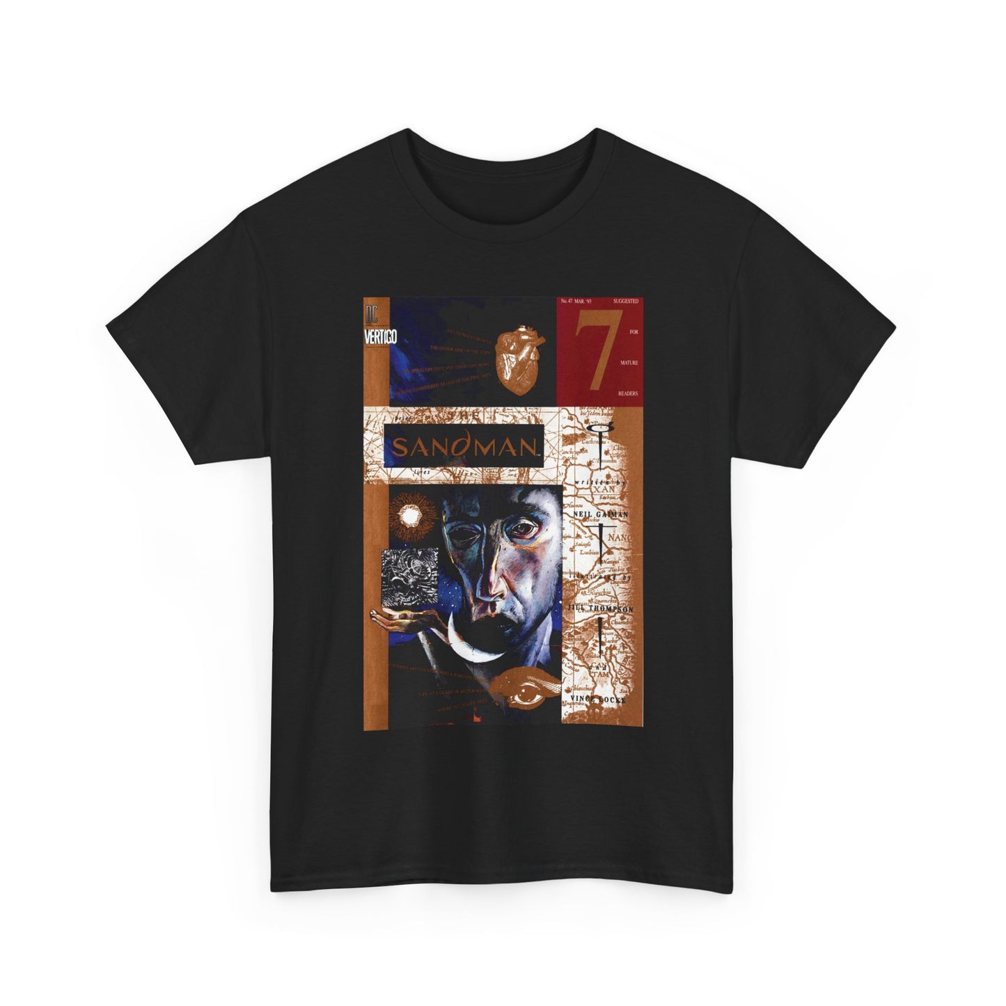 Sandman #47 T-Shirt - Dave McKean Art - DC/Vertigo Comics