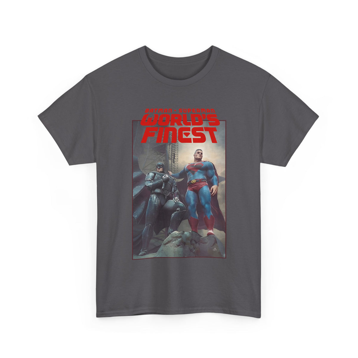 Batman Superman World's Finest T-Shirt - Björn Barends Art - #20 Variant Cover Art - DC Comics