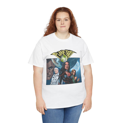 Planetary T-Shirt - Phil Jimenez Art - The Drummer, Jakita Wagner & Elijah Snow - DC Comics/Wildstorm - Ellis Story