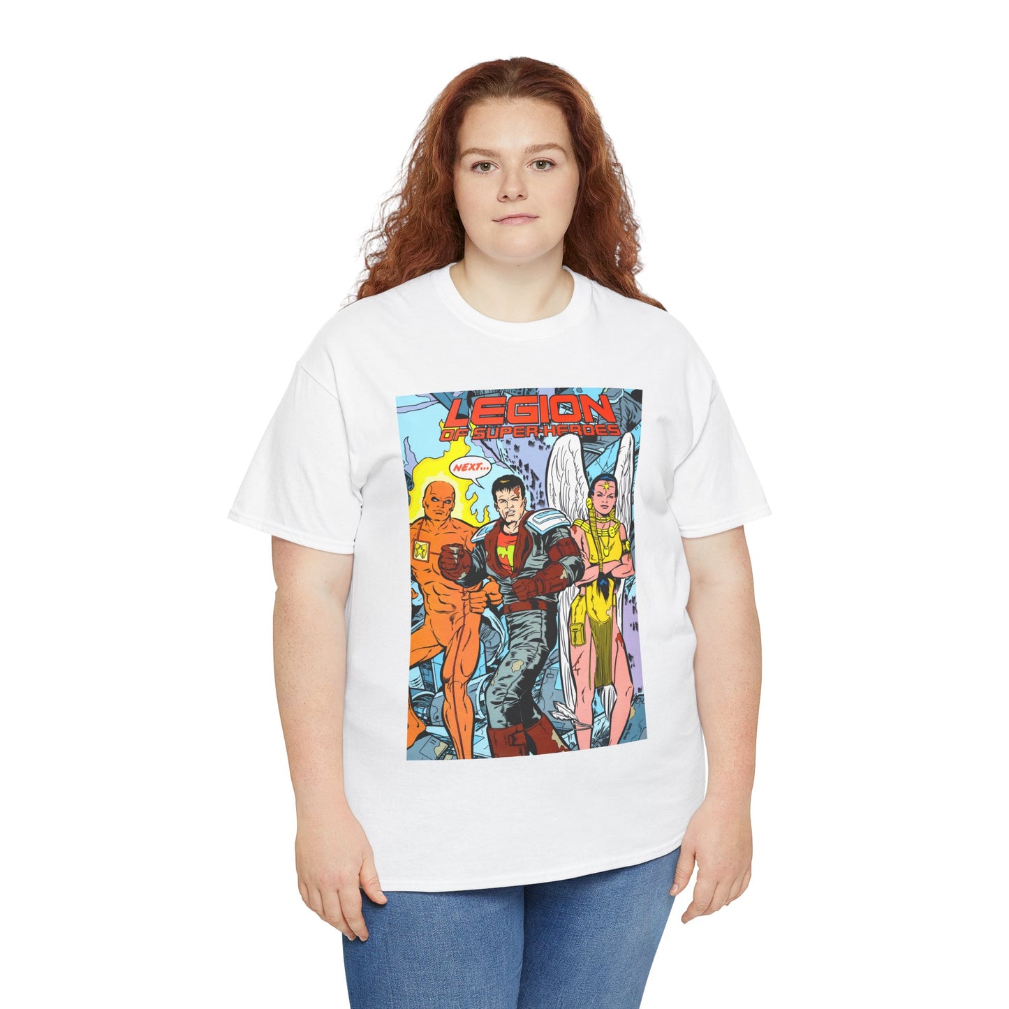 Legion of Super-Heroes #54 T-Shirt - Keith Giffen Art - DC Comics - LOSH