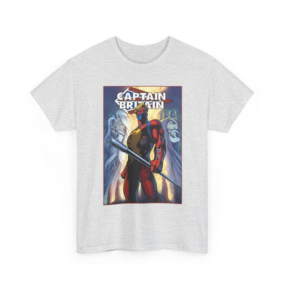 Captain Britain T-Shirt - Alan Davis Art - Excalibur Member - Marvel Comics