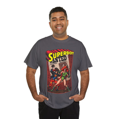 Superboy T-Shirt - Tom Grummett Art - Knockout - DC Comics