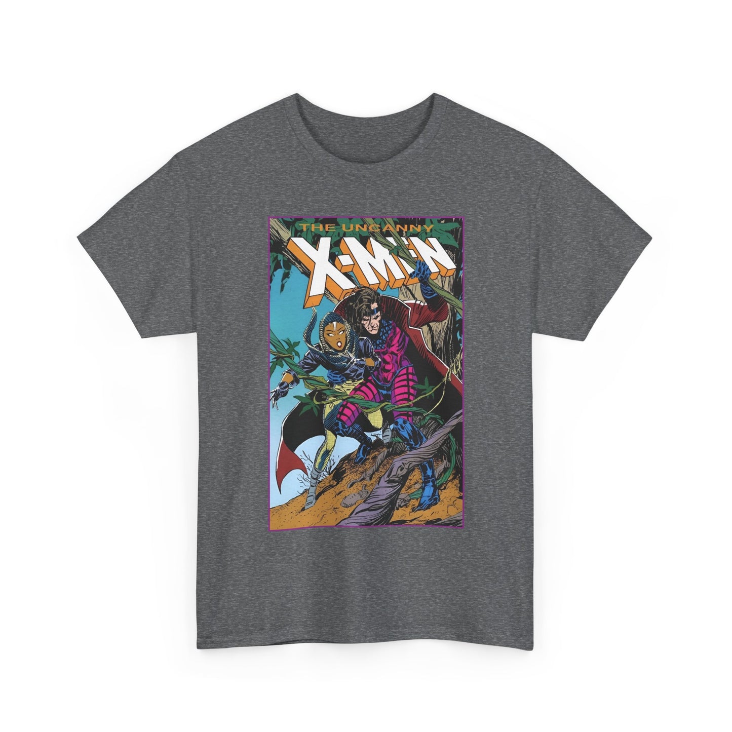 Uncanny X-Men T-Shirt - Andy Kubert Art - Storm & Gambit - #226 Cover - Marvel Comics