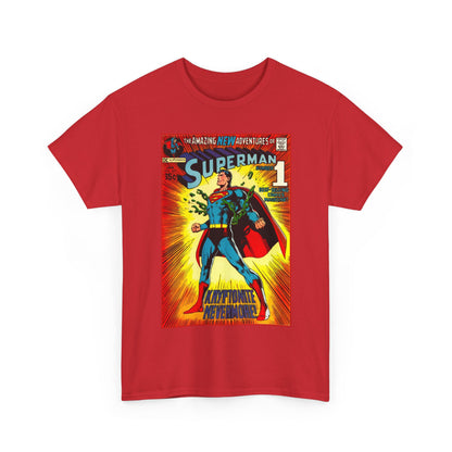 Superman #233 T-Shirt - Neal Adams Art - Kryptonite No More - Classic Bronze Age Cover - DC Comics