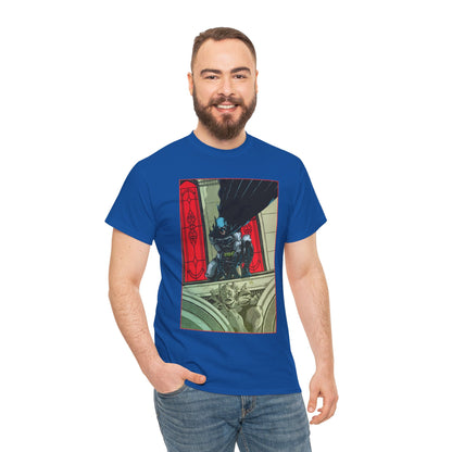 Batman T-Shirt - Cully Hamner Art - Batman Allies Secret Files Cover - Gotham Protector - And a Gargoyle! - DC Comics