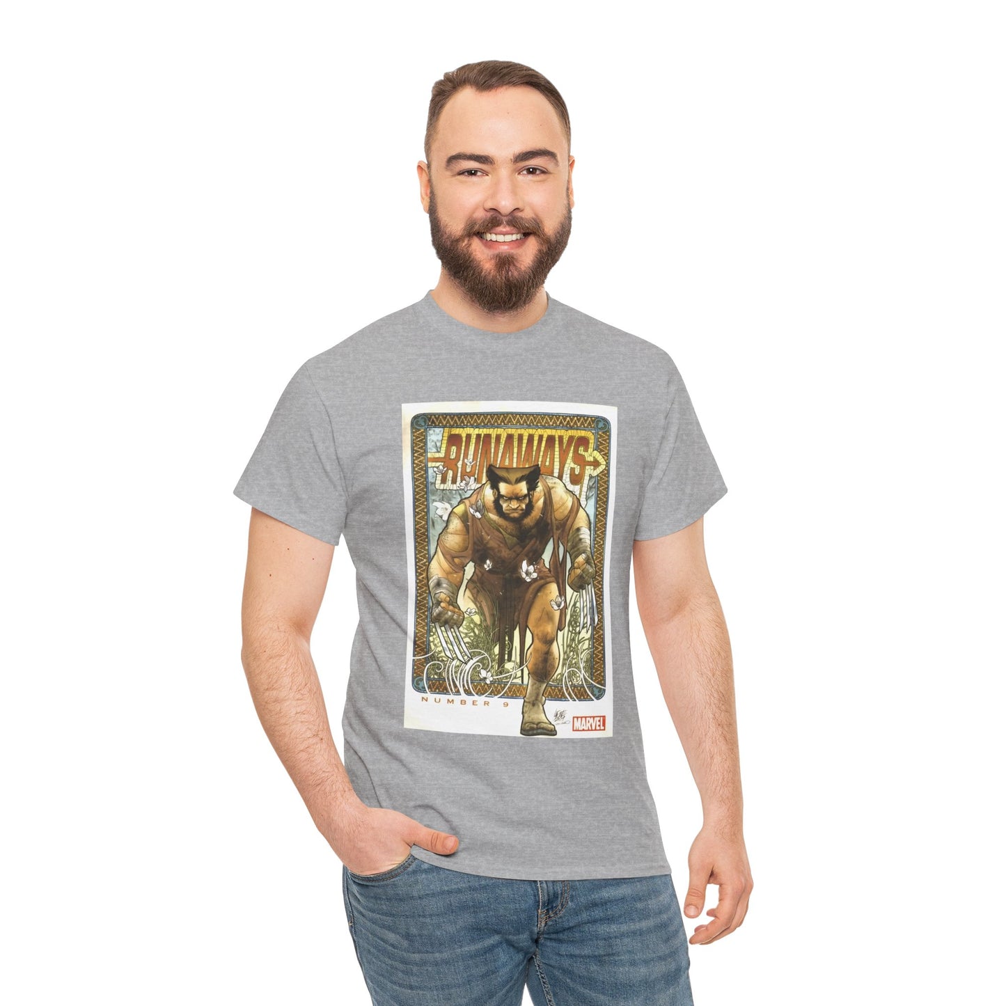 Wolverine T-Shirt - Runaways #9 Cover Art - Marvel Comics