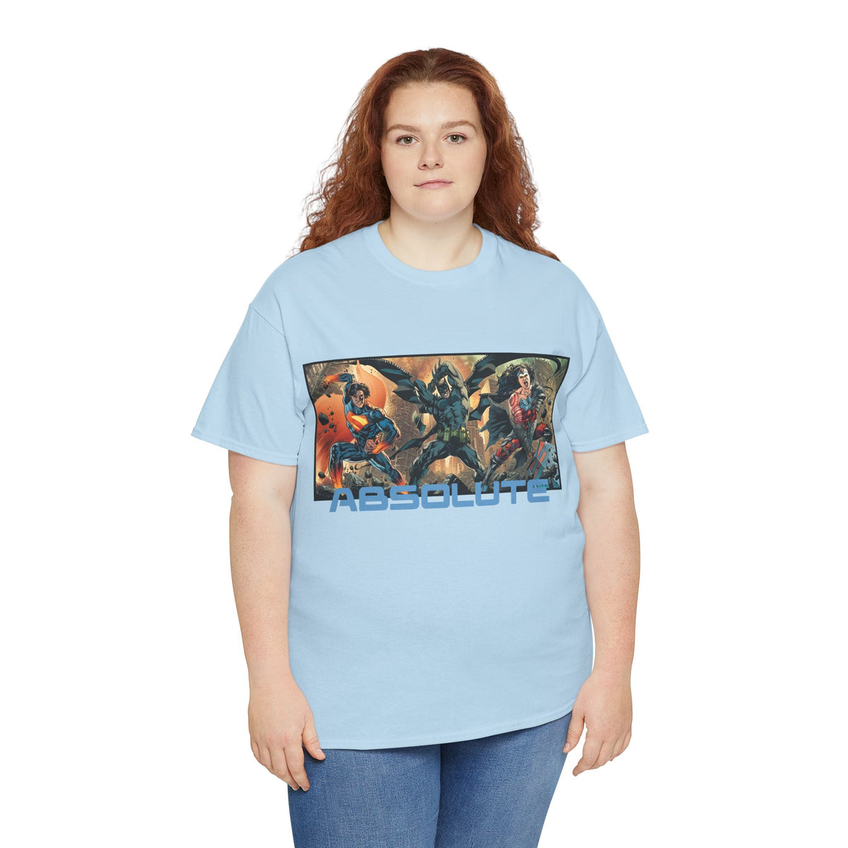 Absolute Trinity T-Shirt - Bryan Hitch Art - Batman, Superman, Wonder Woman - DC Comics