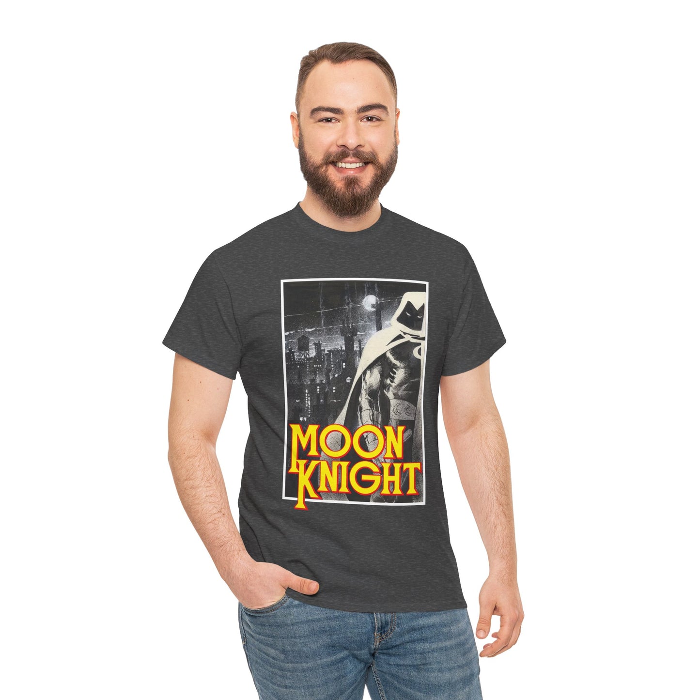 Moon Knight T-Shirt - Bill Sienkiewicz Art - Marvel Comics 1980s