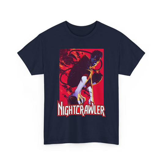Nightcrawler T-Shirt - Taurin Clarke Art - Uncanny X-Men Member - Marvel Comics