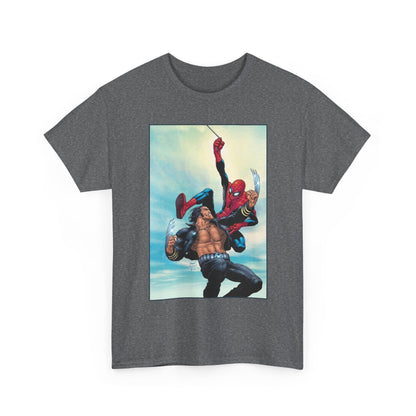 Wolverine Vs Spider-Man T-Shirt - Frank Quitely Art - Marvel Comics