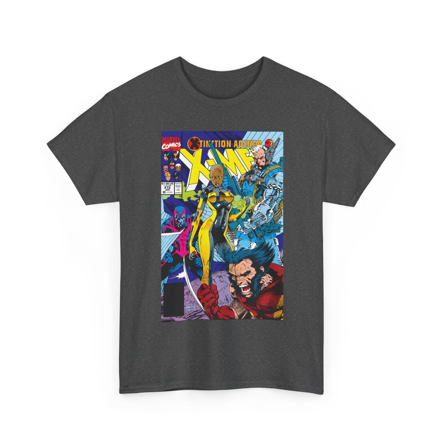 Uncanny X-Men #272 T-Shirt - Jim Lee Art - Marvel Comics