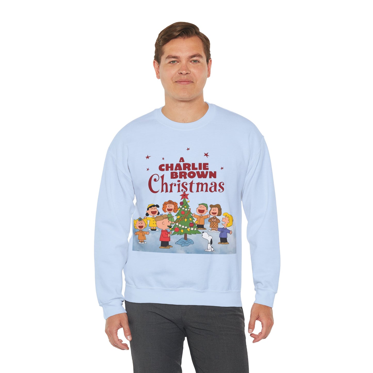 A Charlie Brown Christmas Crewneck Sweatshirt - Snoopy, Lucy, Linus, Sally, Schroeder