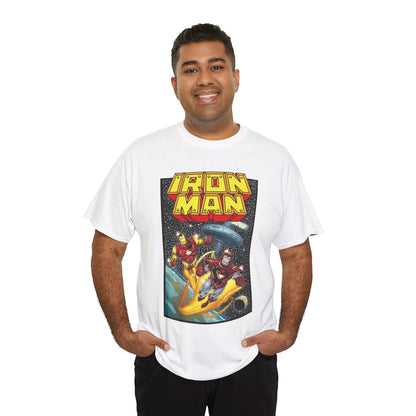 Iron Man T-Shirt - Mark D Bright Art - Armor Wars - War Machine - Tony Stark & James Rhodes - Marvel Comics