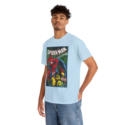 Spider-Man & Wolverine T-Shirt - Todd McFarlane Art - Marvel Comics