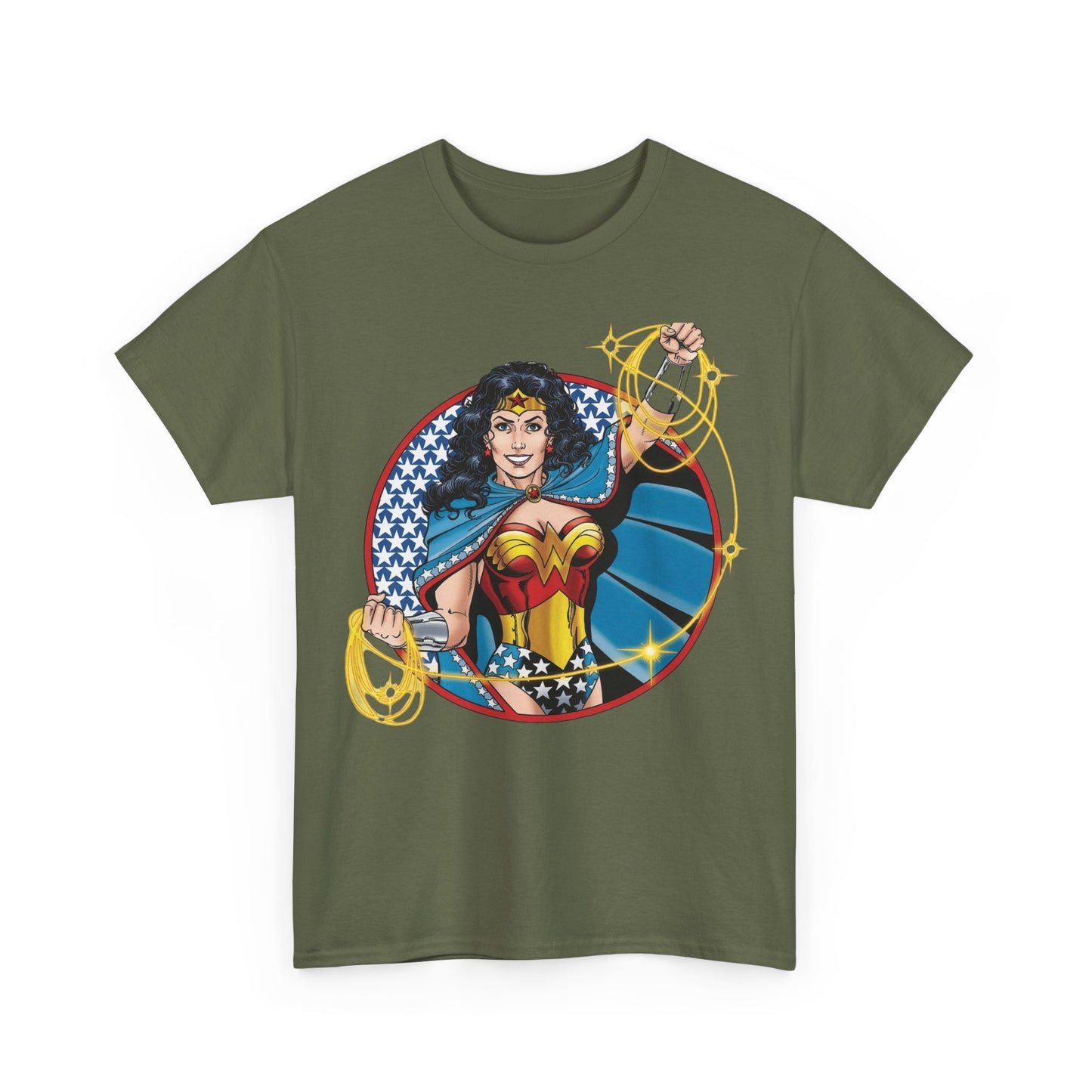 Wonder Woman T-Shirt - George Perez Art - Amazon Princess, Themyscira - DC Comics