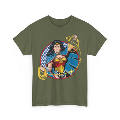 Wonder Woman T-Shirt - George Perez Art - Amazon Princess, Themyscira - DC Comics