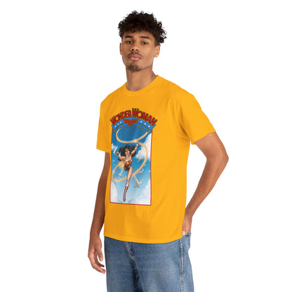 Wonder Woman T-Shirt - George Perez Art - Post-Crisis 1980s Retro Graphic - Themyscira - DC Comics