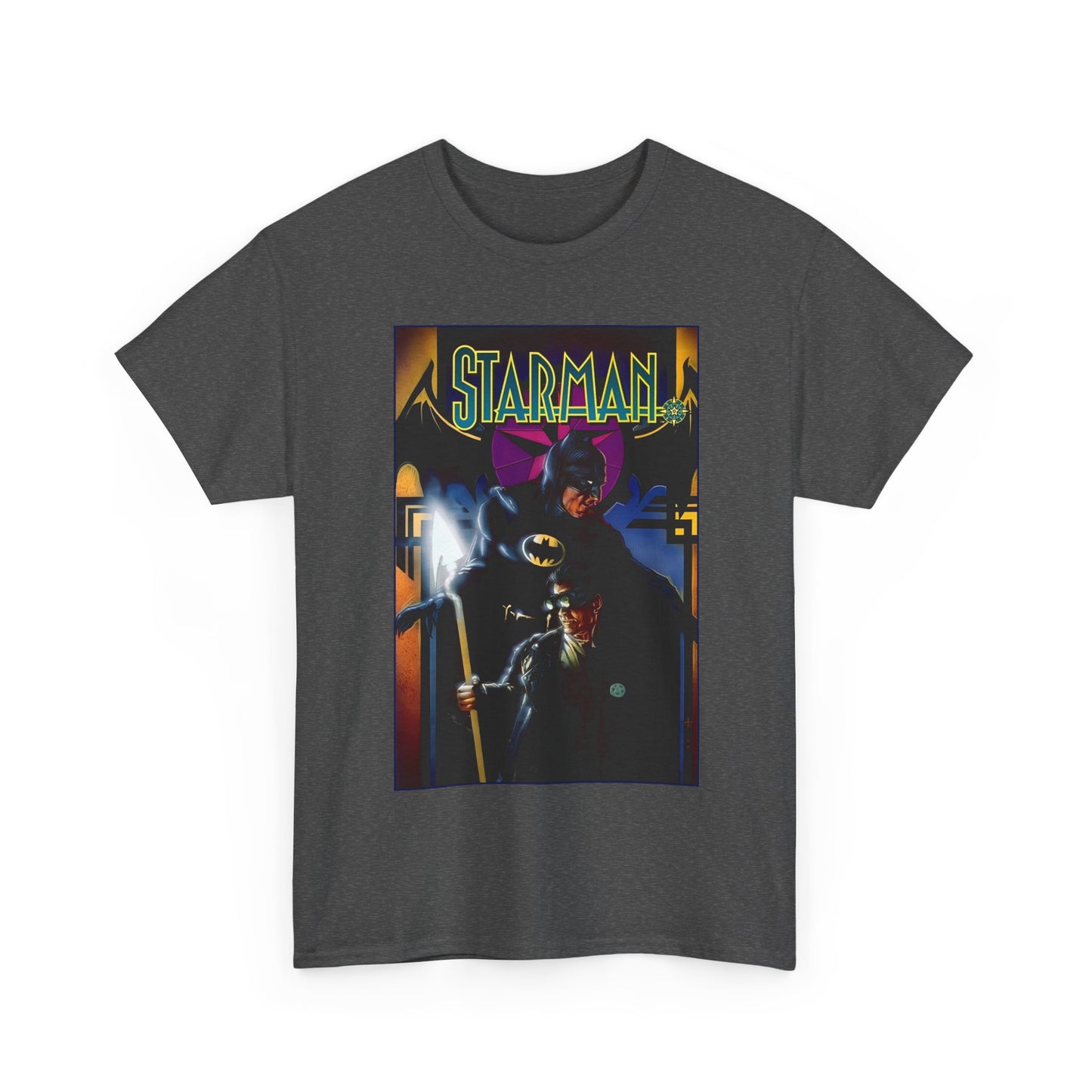 Starman & Batman T-Shirt - Tony Harris Art - Jack Knight - DC Comics