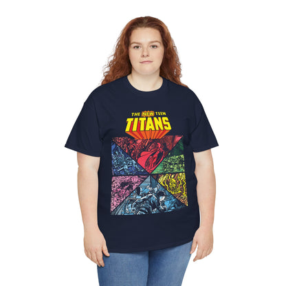 New Teen Titans T-Shirt - George Perez Art - Judas Contract - Betrayal - Tales of the Teen Titans #43 Cover Art - DC Comics