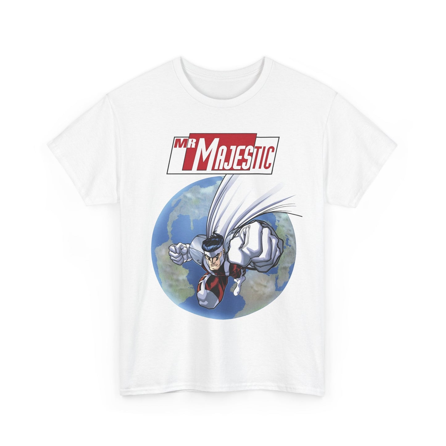 Mr. Majestic T-Shirt - Ed McGuiness Variant Cover Art - DC/Wildstorm Comics
