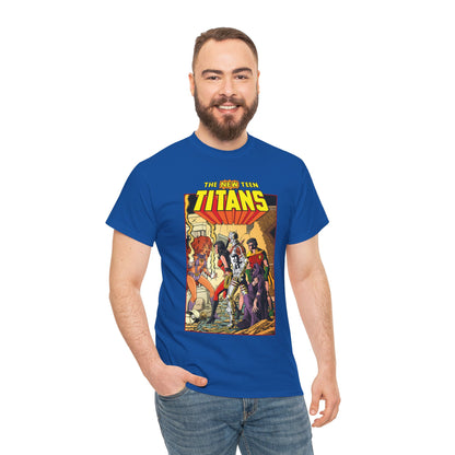 New Teen Titans T-Shirt - George Perez Art - #16 Cover - Wonder Girl, Robin, Starfire - DC Comics