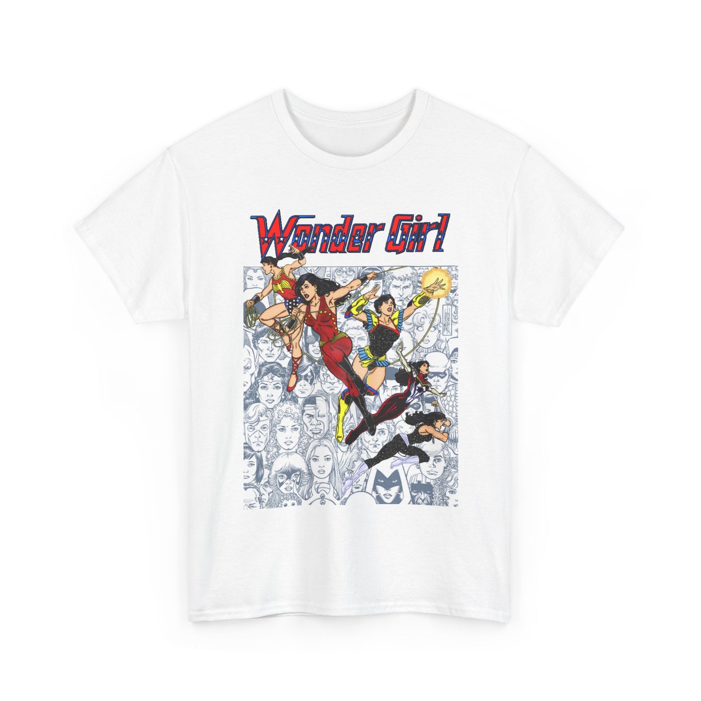 Wonder Girl T-Shirt - Alternate Logo - George Perez Art - DC Comics