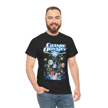 Cosmic Odyssey T-Shirt - Mike Mignola Art - Superman, Darkseid, Lightray, Orion, Starfire, Highfather. John Stewart - DC Comics